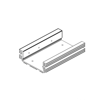 new Aluminum extrusion radiator